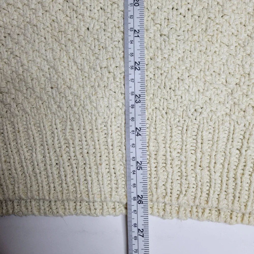Vintage Handknit‎ Peninsula Silk & Cotton Sweater Large